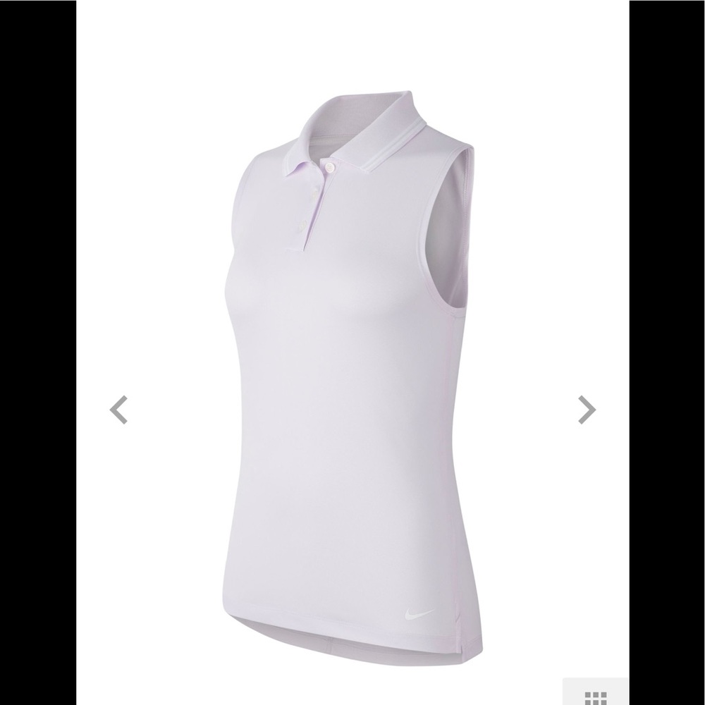 Nike Women's Dri-FIT Victory Sleeveless Golf Polo